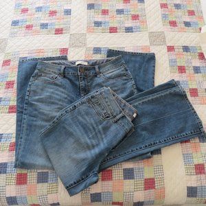 Coldwater Creek city fit jeans 2 PAIR Bundle Sz 8p